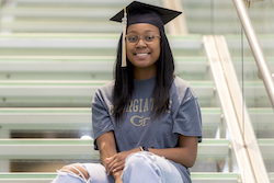 Georgia Tech Computer Science Alumna Antonia Nunley.